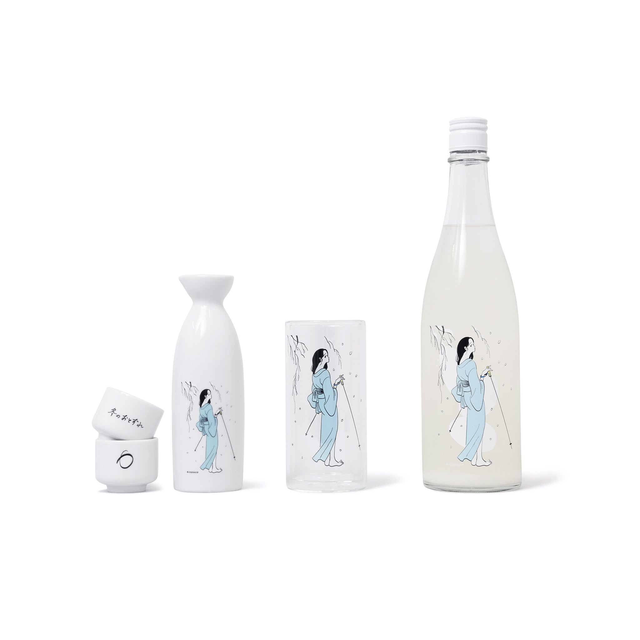 冬のおとずれ 酒器セット